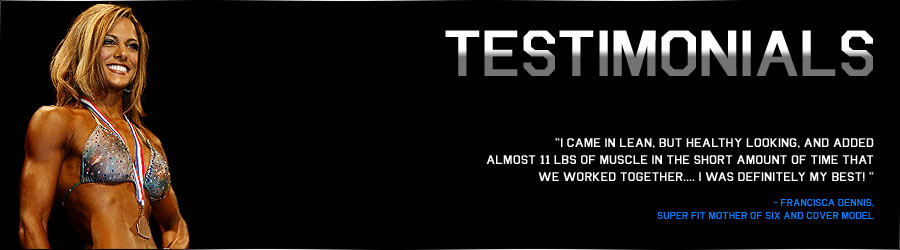 T.O. Trainer Client Testimonials